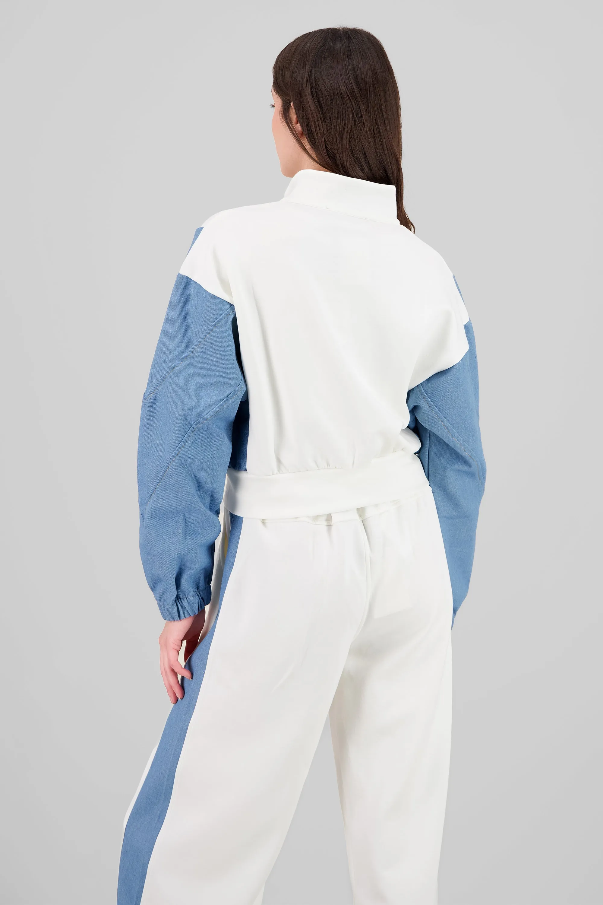 Chamarra patchwork denim sold by Shasa product image thumbnail 4