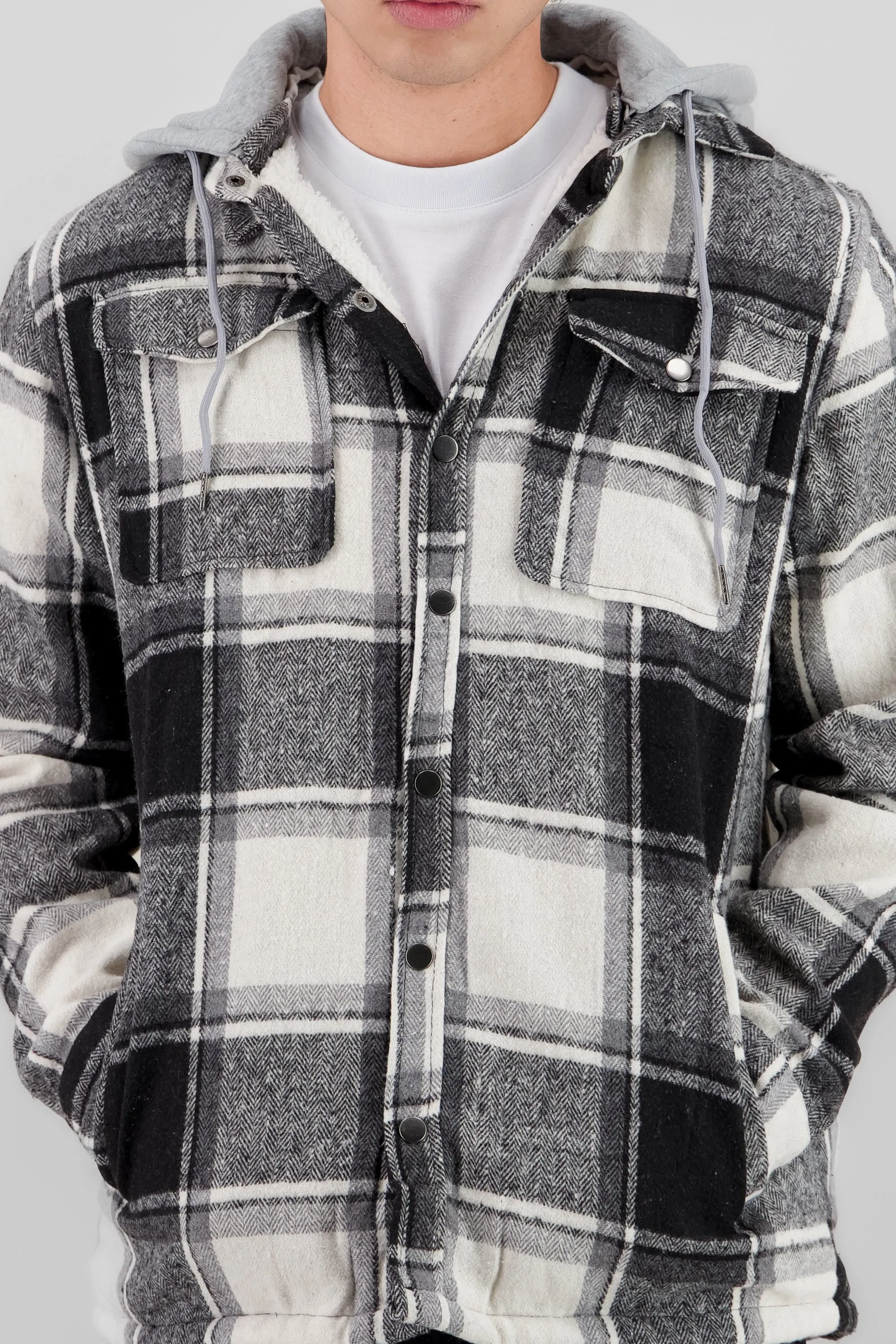 Chamarra cuadros flannel sold by Shasa product image thumbnail 5