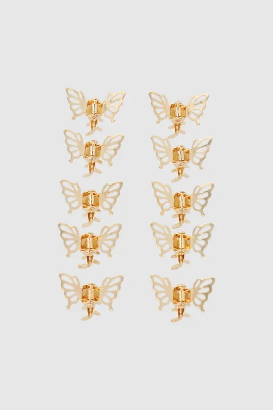 10 P PINCITAS MARIPOSA METAL sold by Shasa