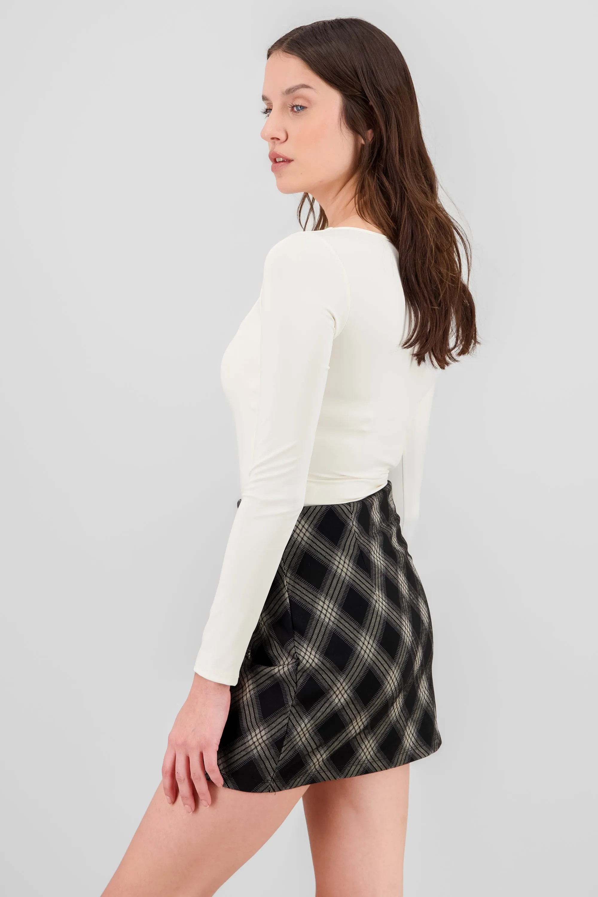 Bodysuit liso escote cuadrado yoga sold by Shasa product image thumbnail 3