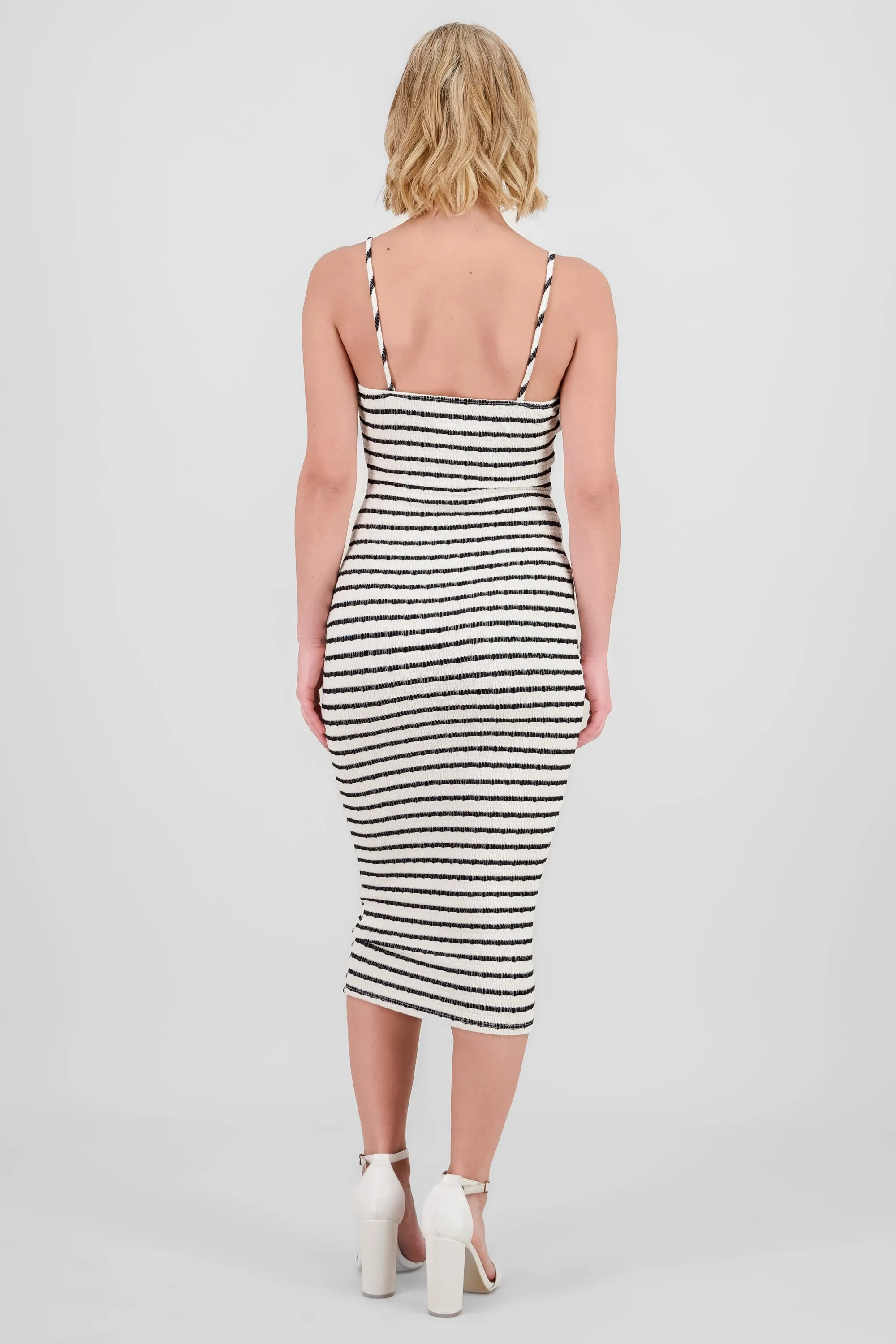 Vestido midi rayas textura sold by Shasa product image thumbnail 4