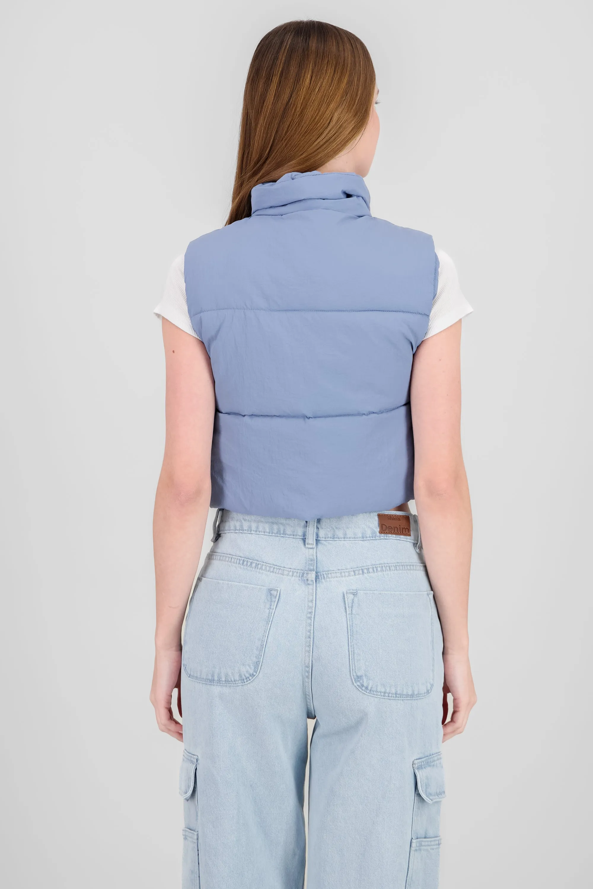 Chaleco capitonado corto liso sold by Shasa product image thumbnail 4