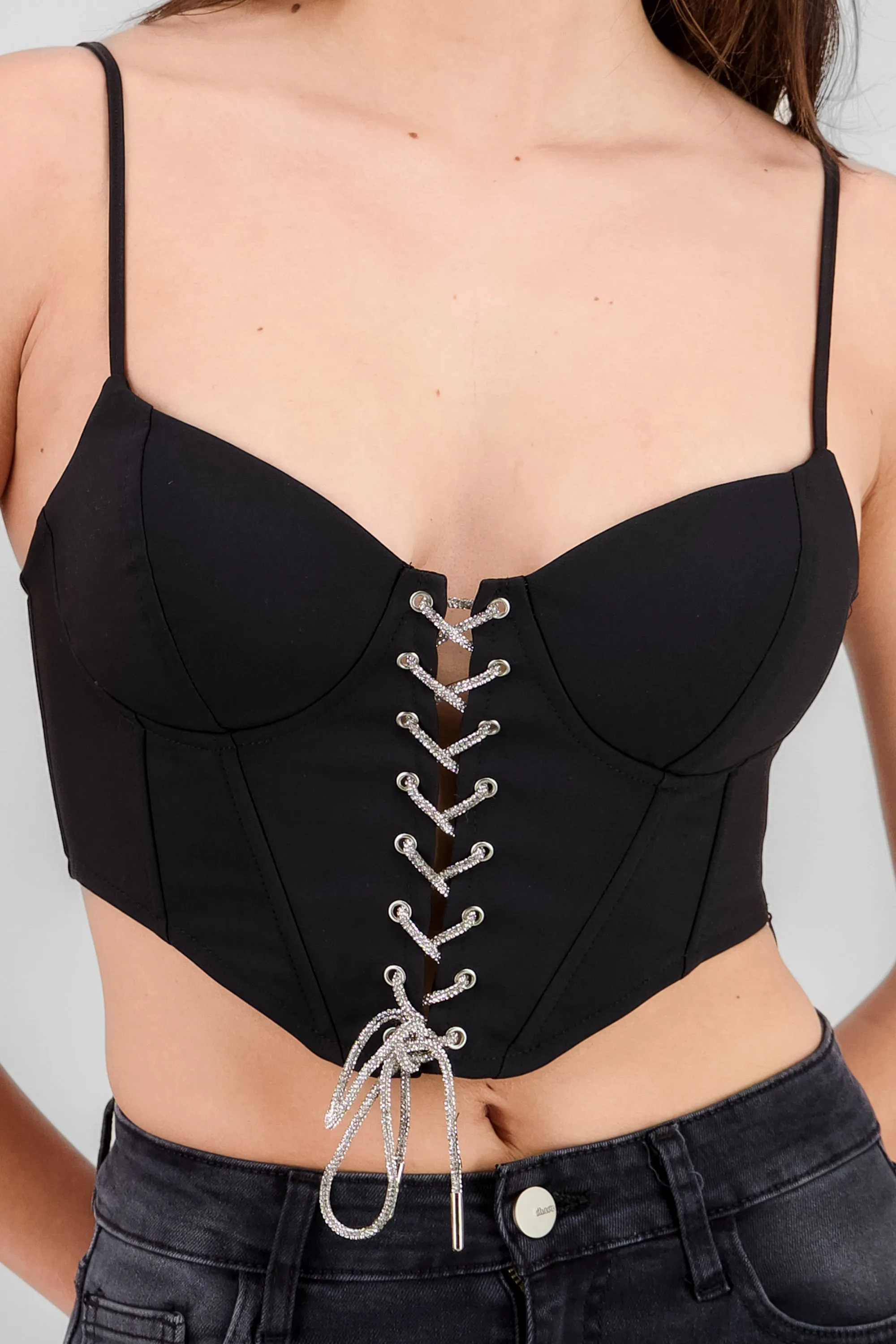 Corset tira brillos sold by Shasa product image thumbnail 5