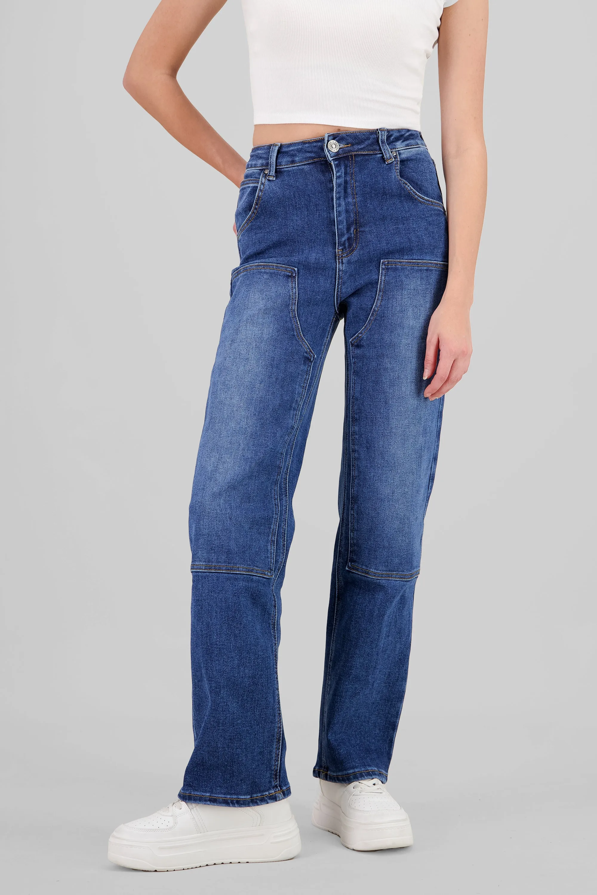 Jeans cargo carpenter sold by Shasa product image thumbnail 2