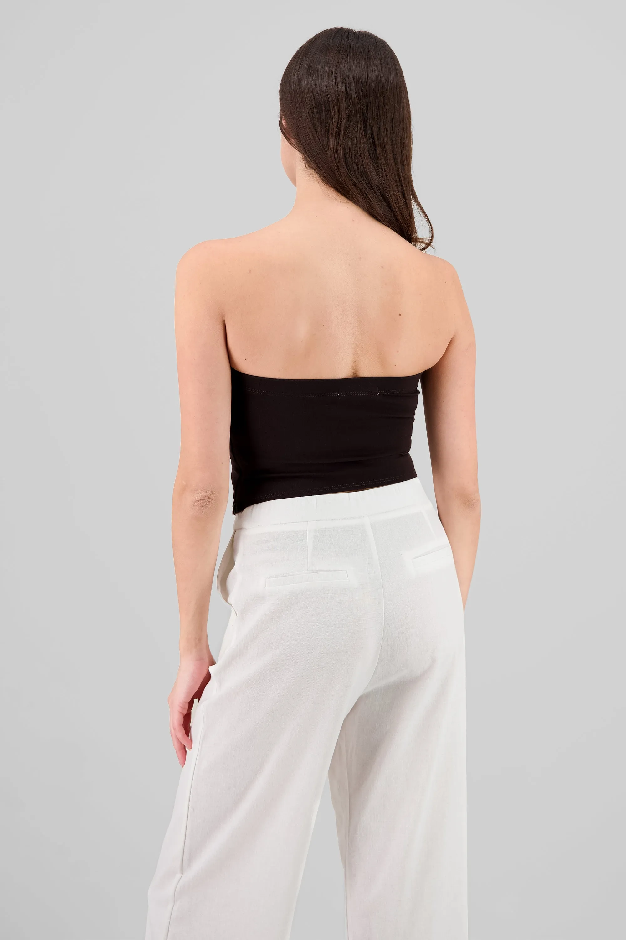Top strapless detalle moños sold by Shasa product image thumbnail 4