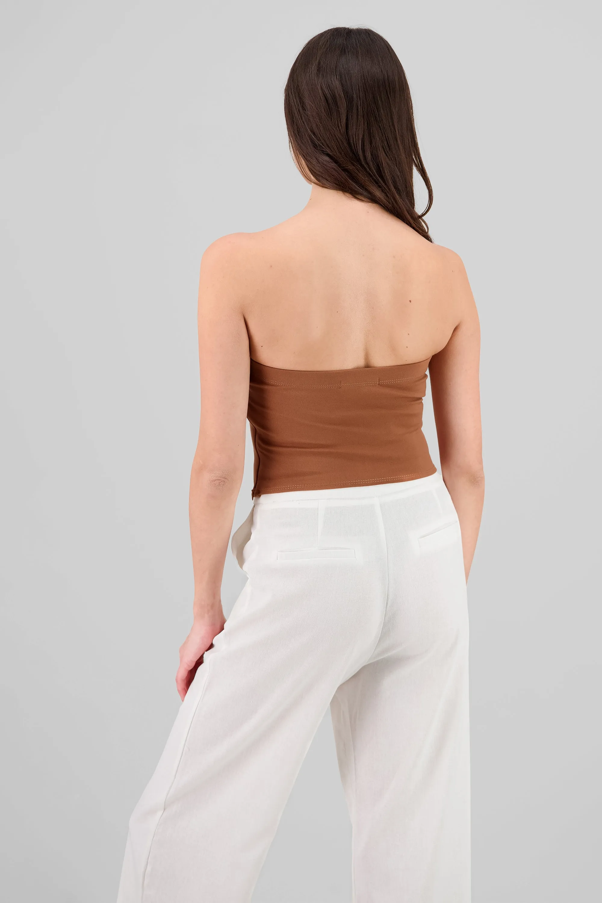 Top strapless detalle moños sold by Shasa product image thumbnail 4