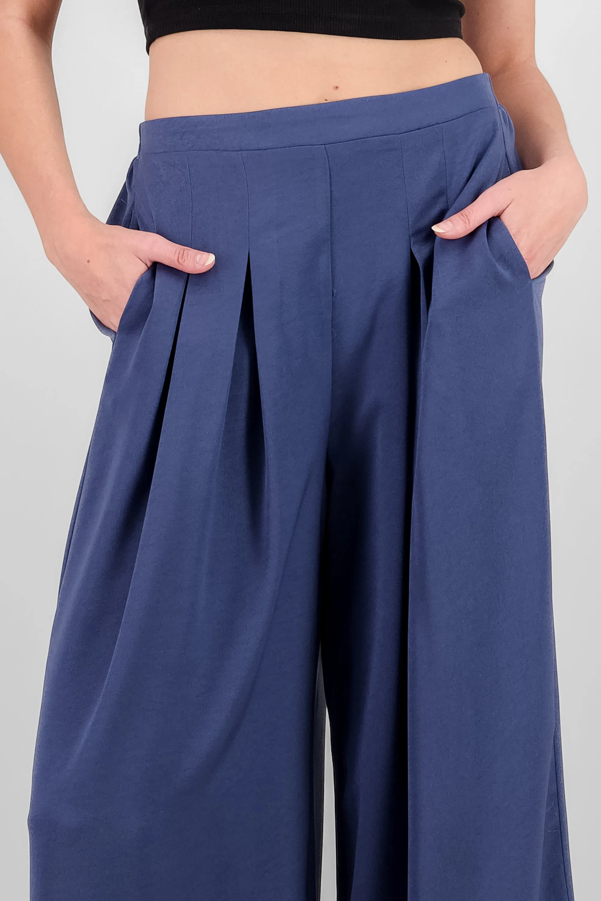 Pantalon wide leg satinado sold by Shasa product image thumbnail 5