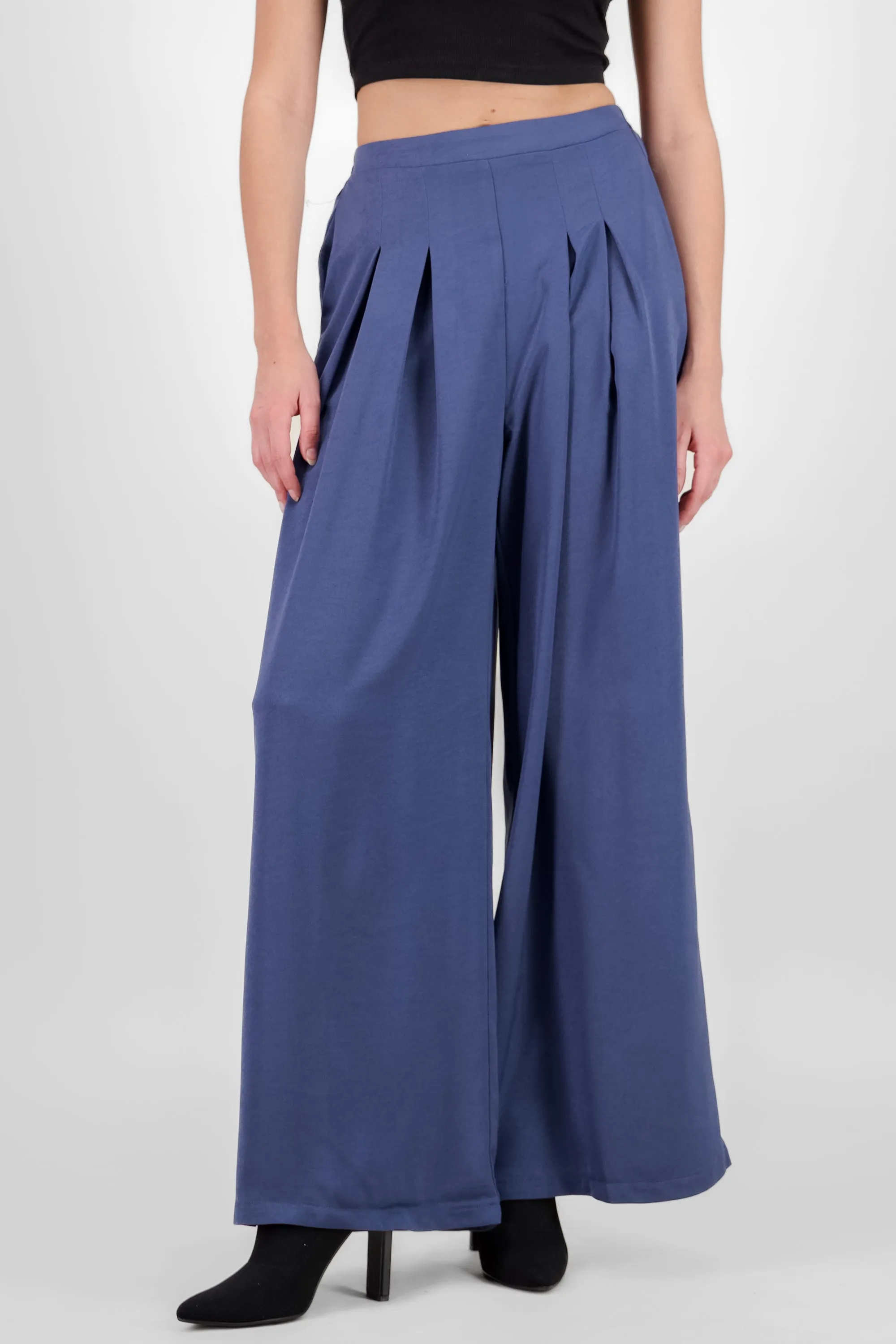 Pantalon wide leg satinado sold by Shasa product image thumbnail 2