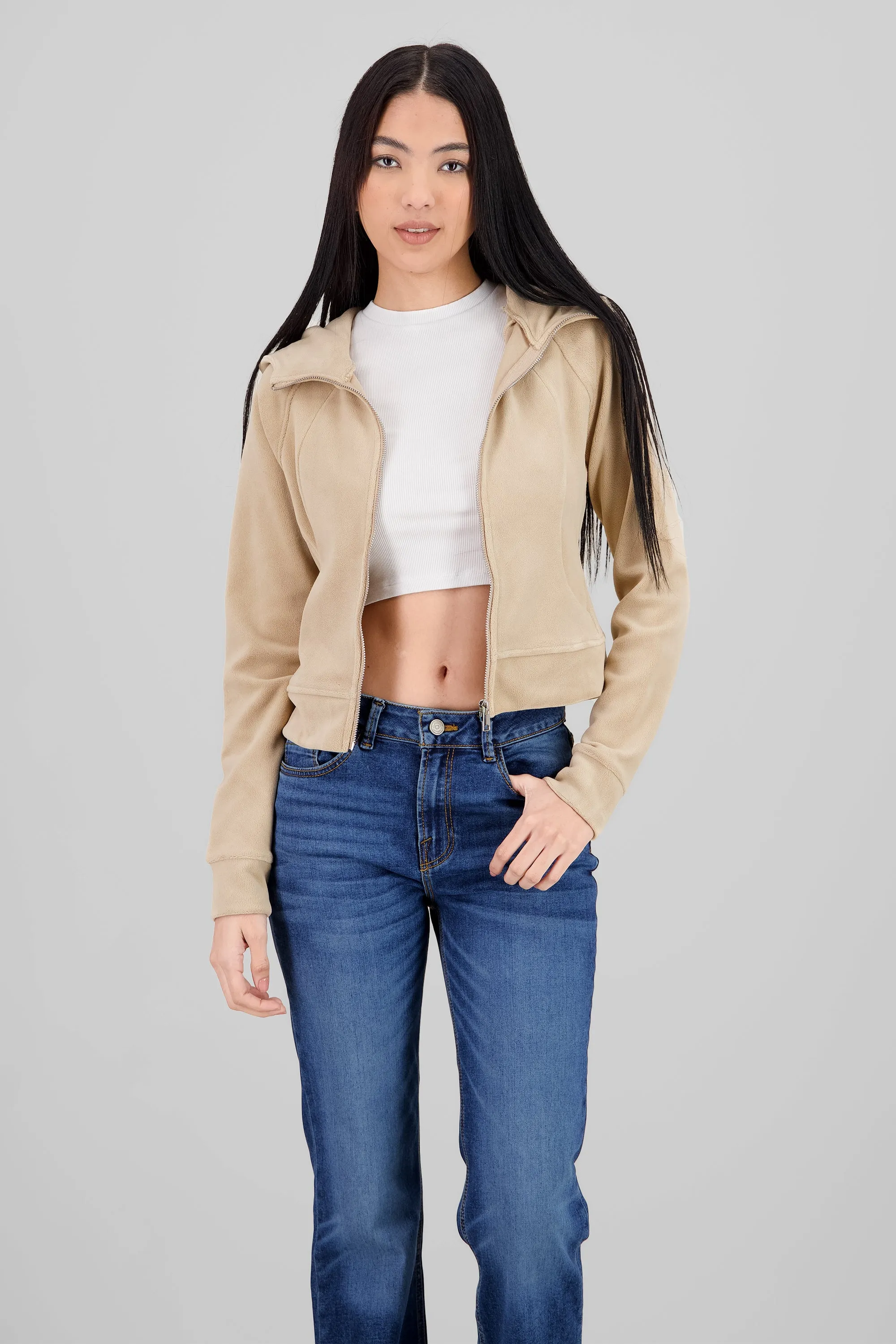 Sudadera larga polar sold by Shasa