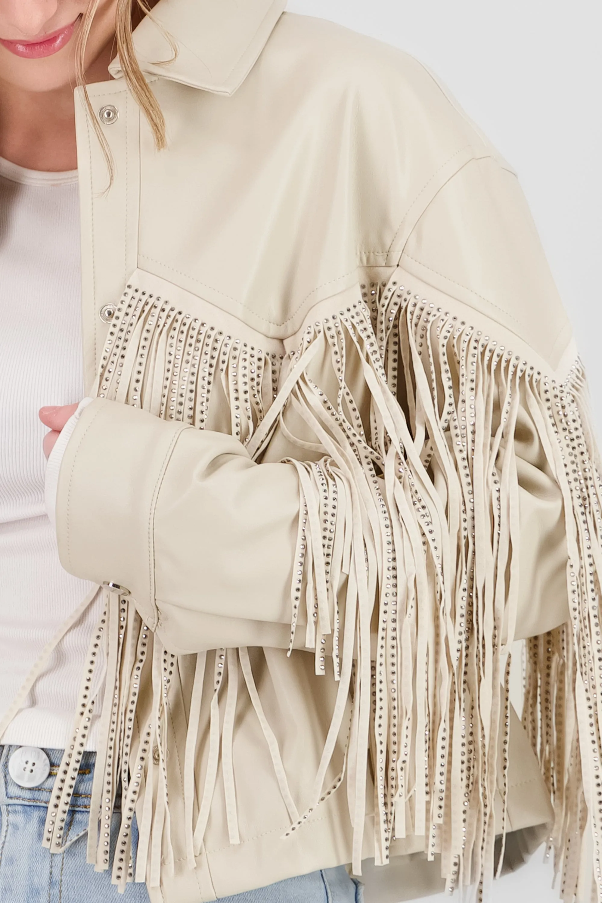 CHAMARRA FRINGE BRILLOS sold by Shasa product image thumbnail 5