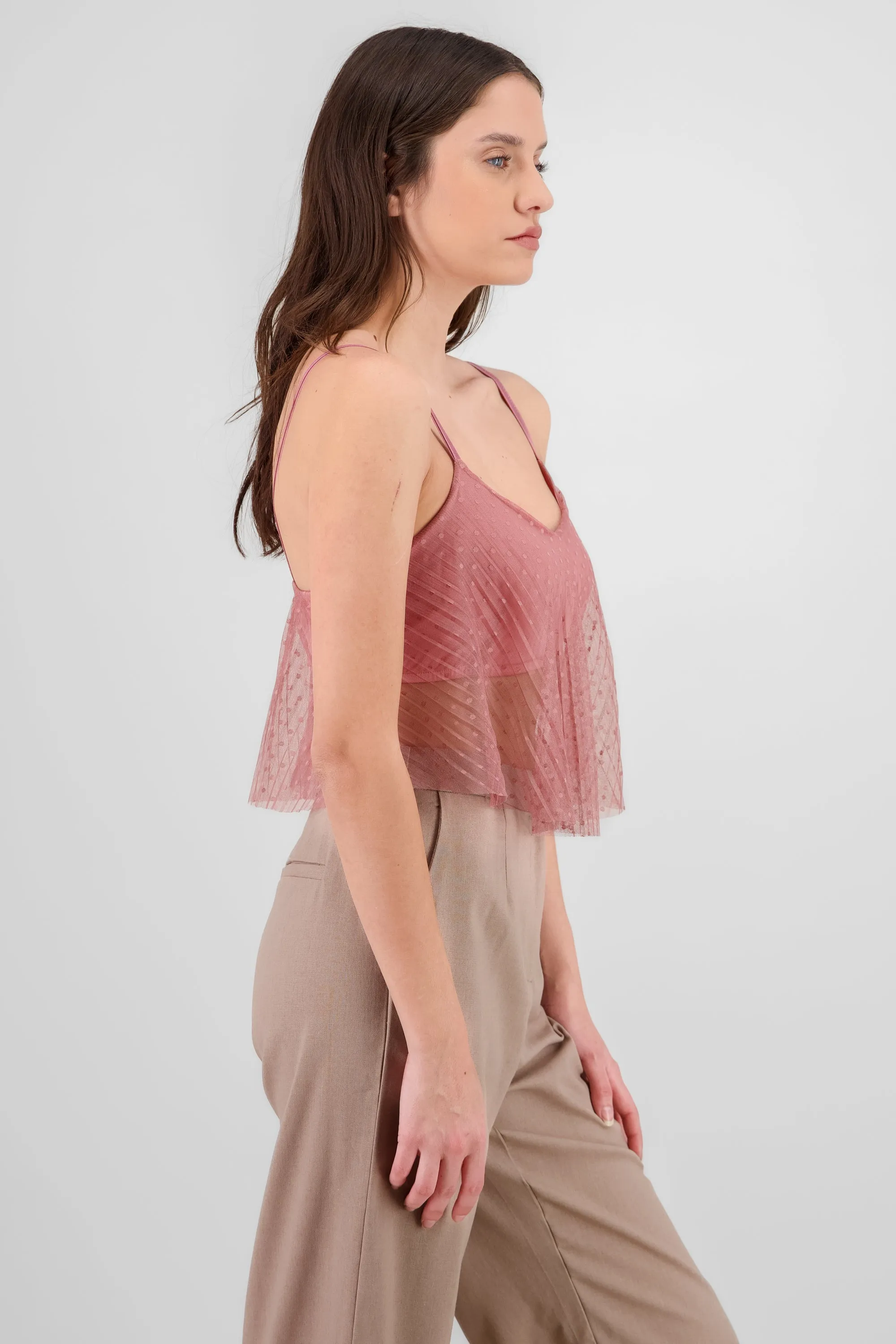 Blusa fluida tirantes det textura sold by Shasa product image thumbnail 3