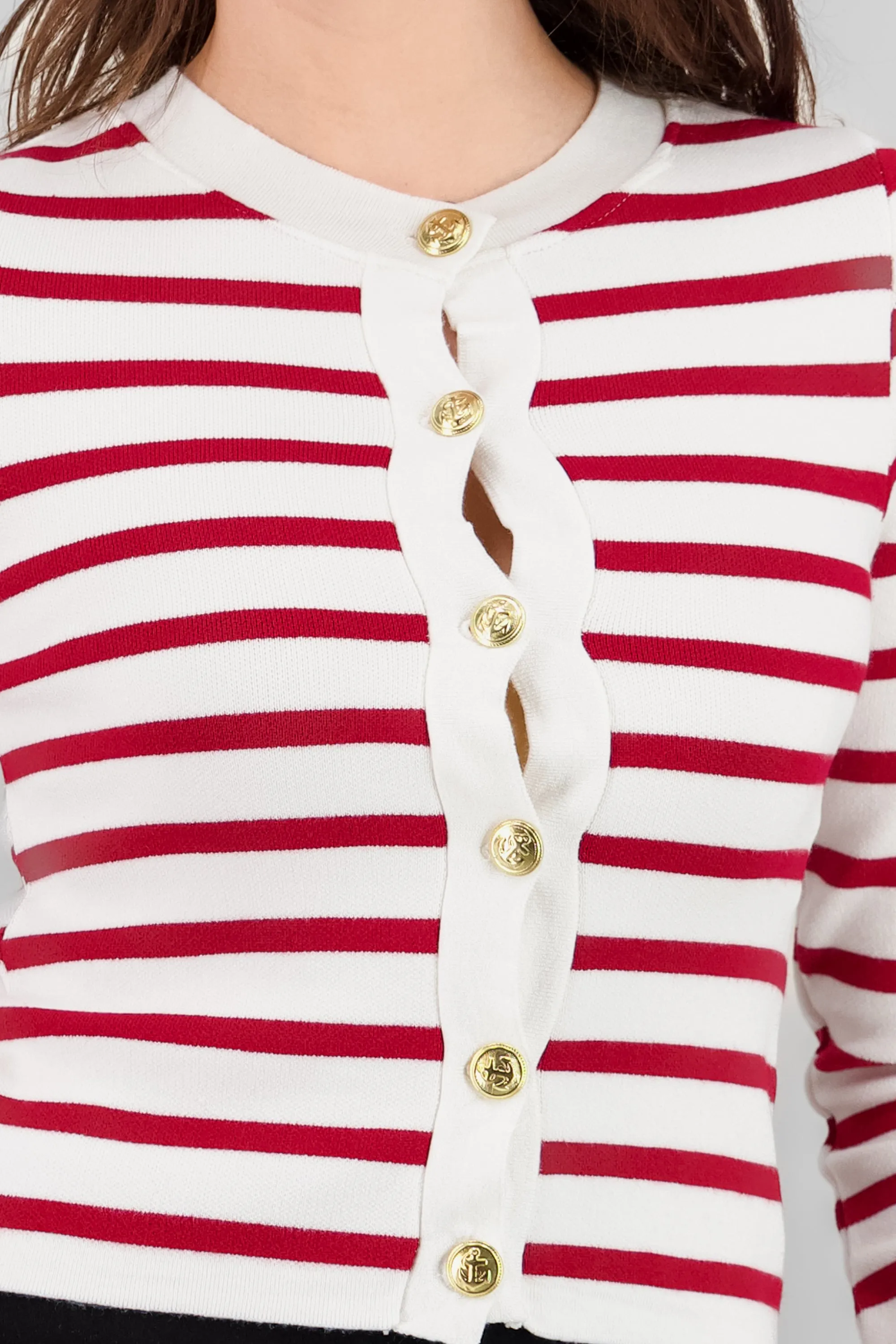 CARDIGAN RAYAS VISCOSA C/BOTONHYPSTERS sold by Shasa product image thumbnail 5