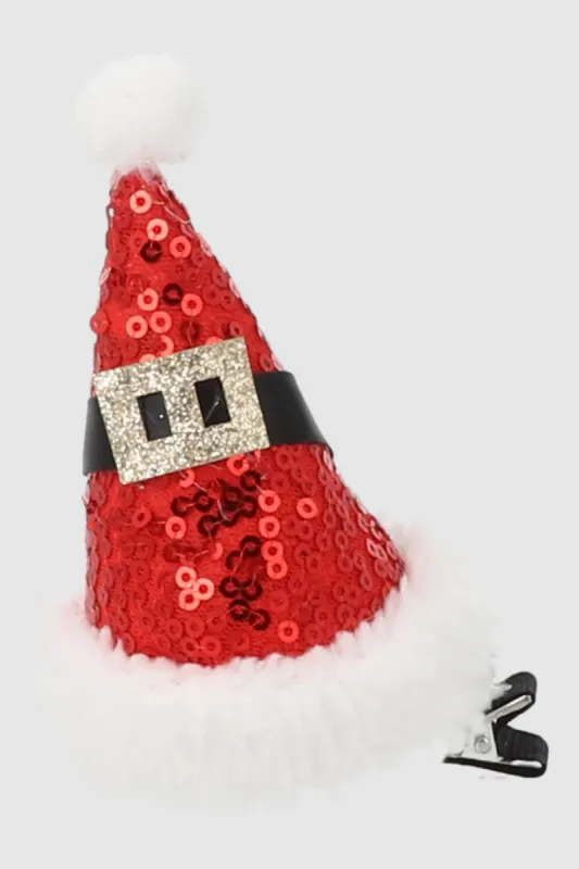 Broche sombrero santa lentejuelas sold by Shasa