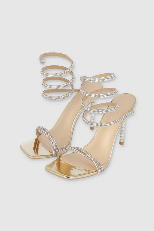 Tacón Brillos Serpiente sold by Shasa