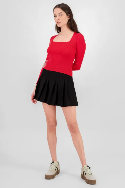 Falda tableada mini sold by Shasa