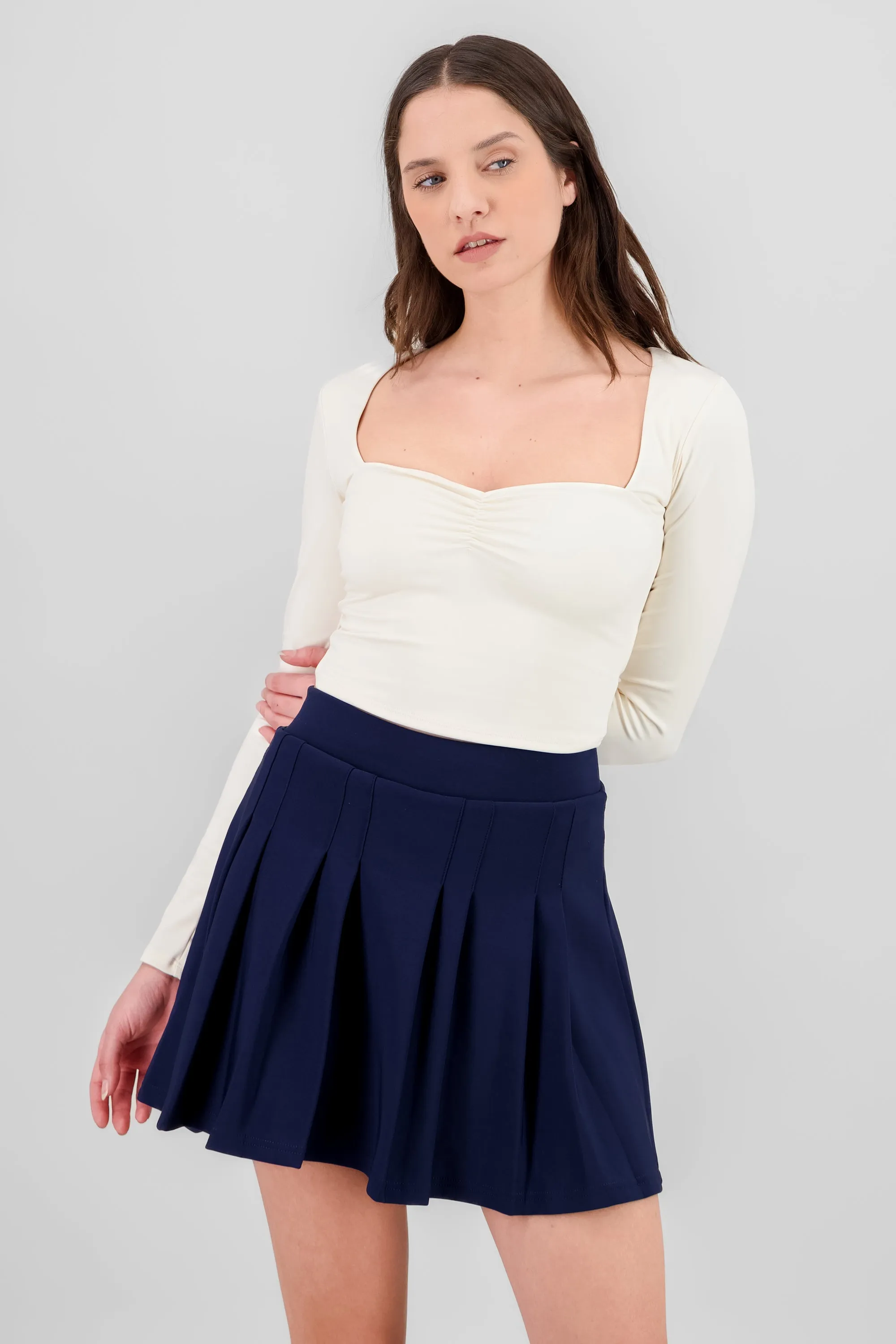 Top manga larga fruce escote sold by Shasa product image thumbnail 2