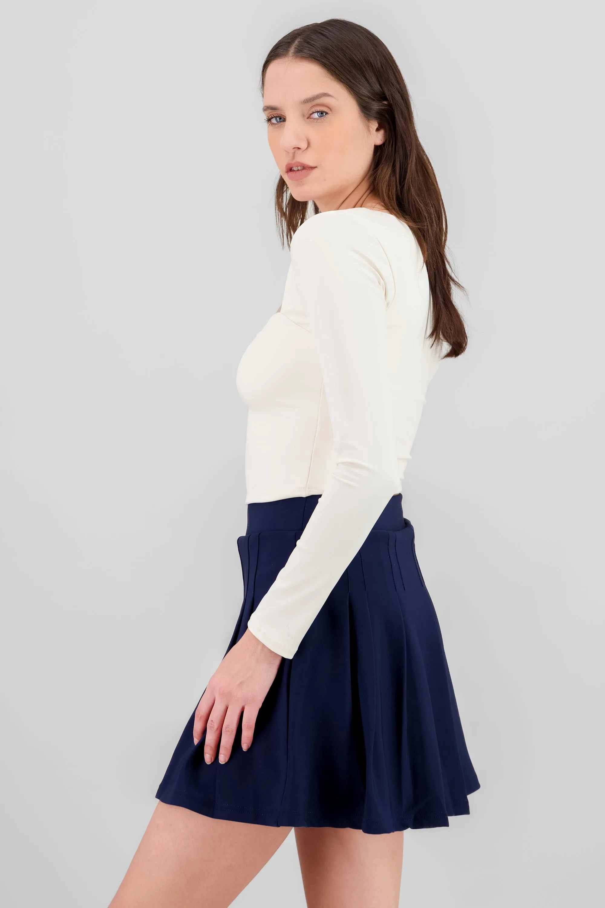 Top manga larga fruce escote sold by Shasa product image thumbnail 3