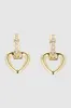 Arracadas corazon cristales sold by Shasa