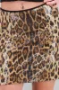 Falda mini lentejuelas animal print sold by Shasa