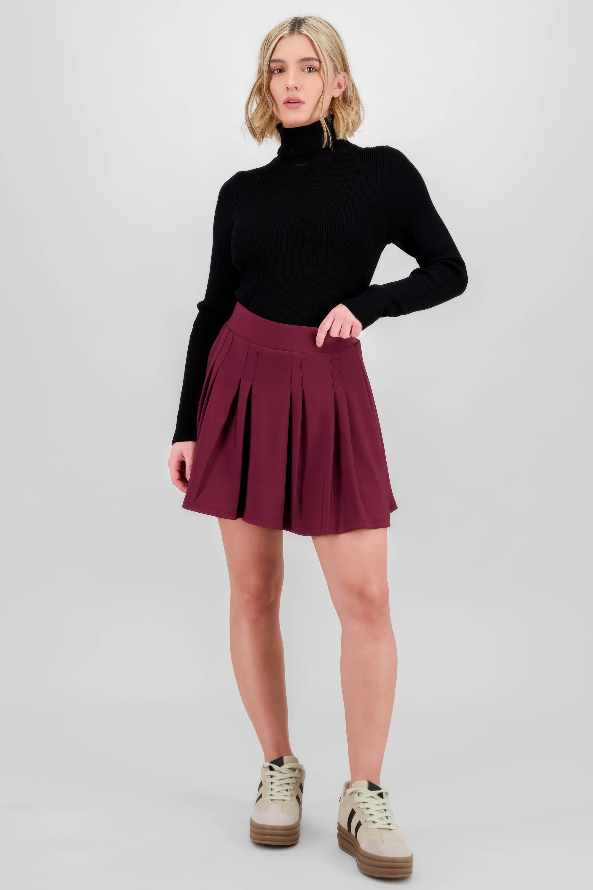 Falda tableada mini sold by Shasa