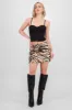Falda mini lentejuelas animal print sold by Shasa