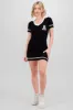 Vestido bodycon cuello polo sold by Shasa