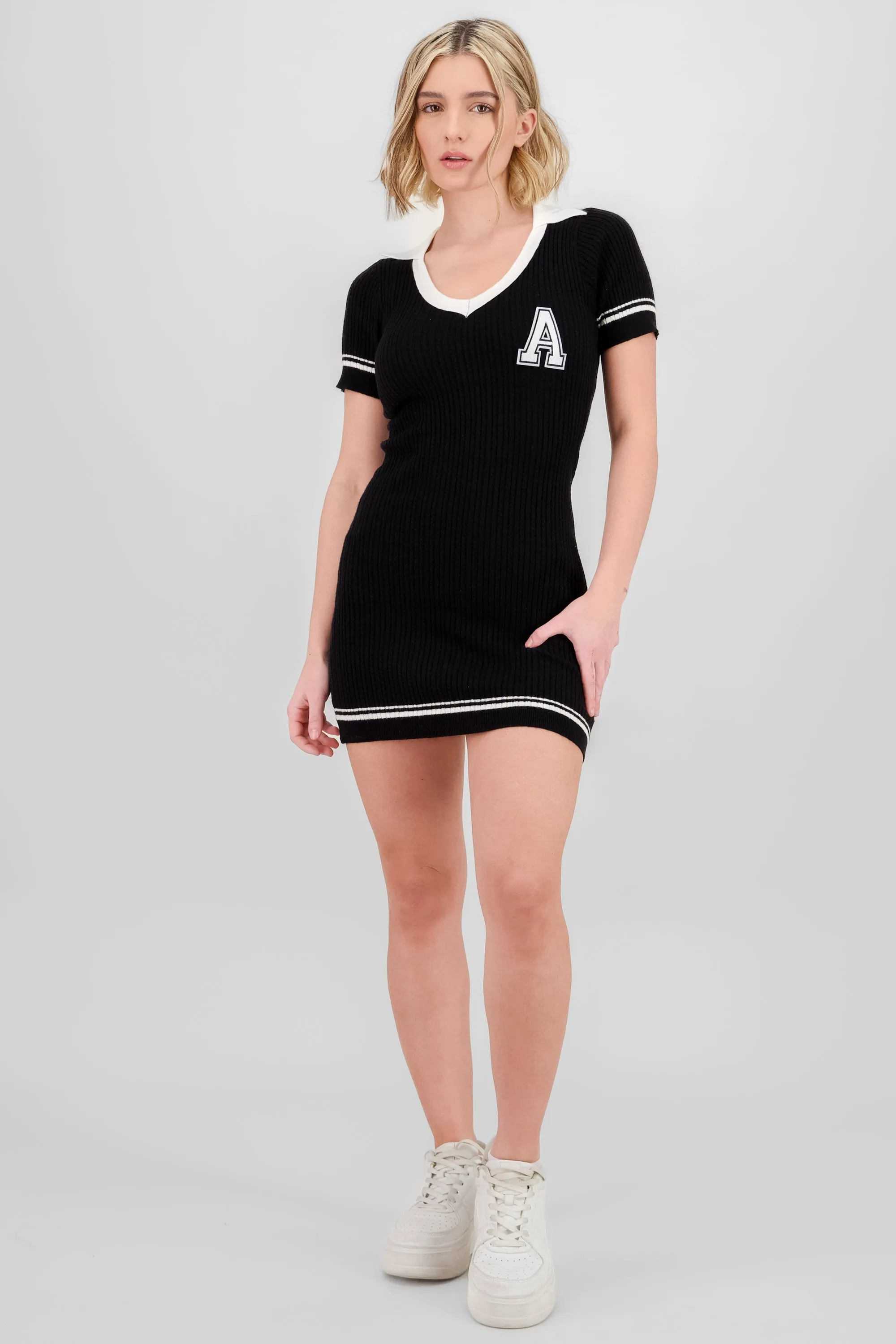 Vestido bodycon cuello polo sold by Shasa product image thumbnail 2