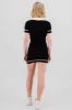 Vestido bodycon cuello polo sold by Shasa