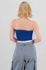 Top strapless liso sold by Shasa