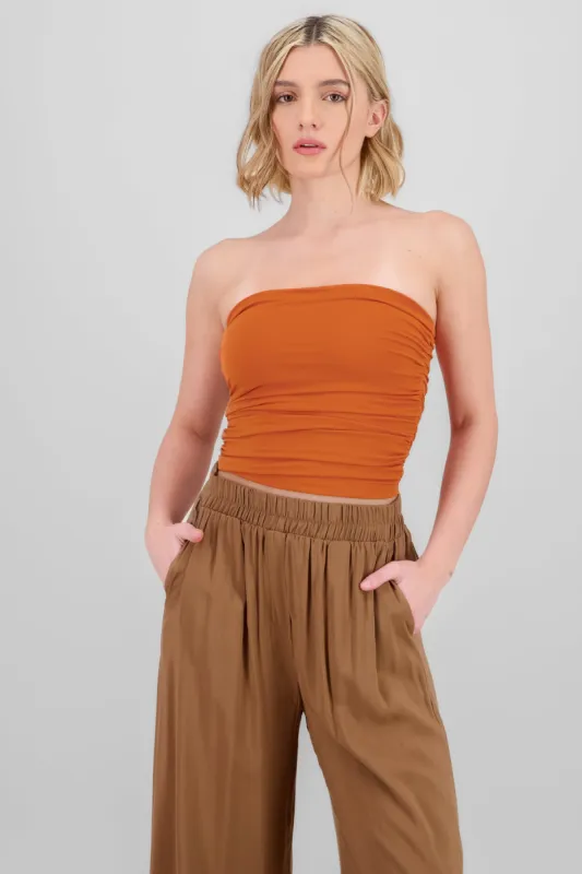 Top Tubo Strapless Drapeado sold by Shasa