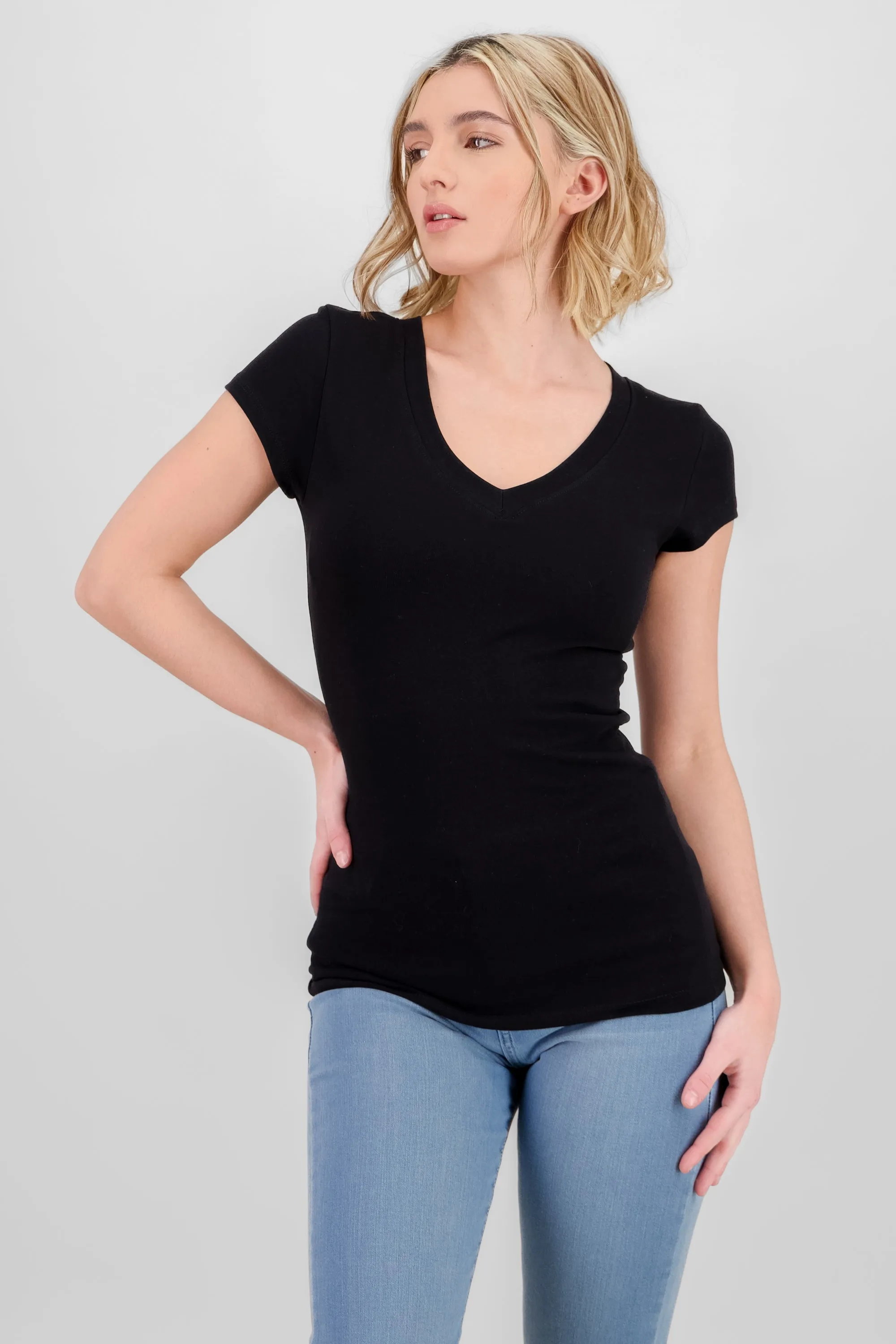Blusa manga corta solido basicos sold by Shasa product image thumbnail 2