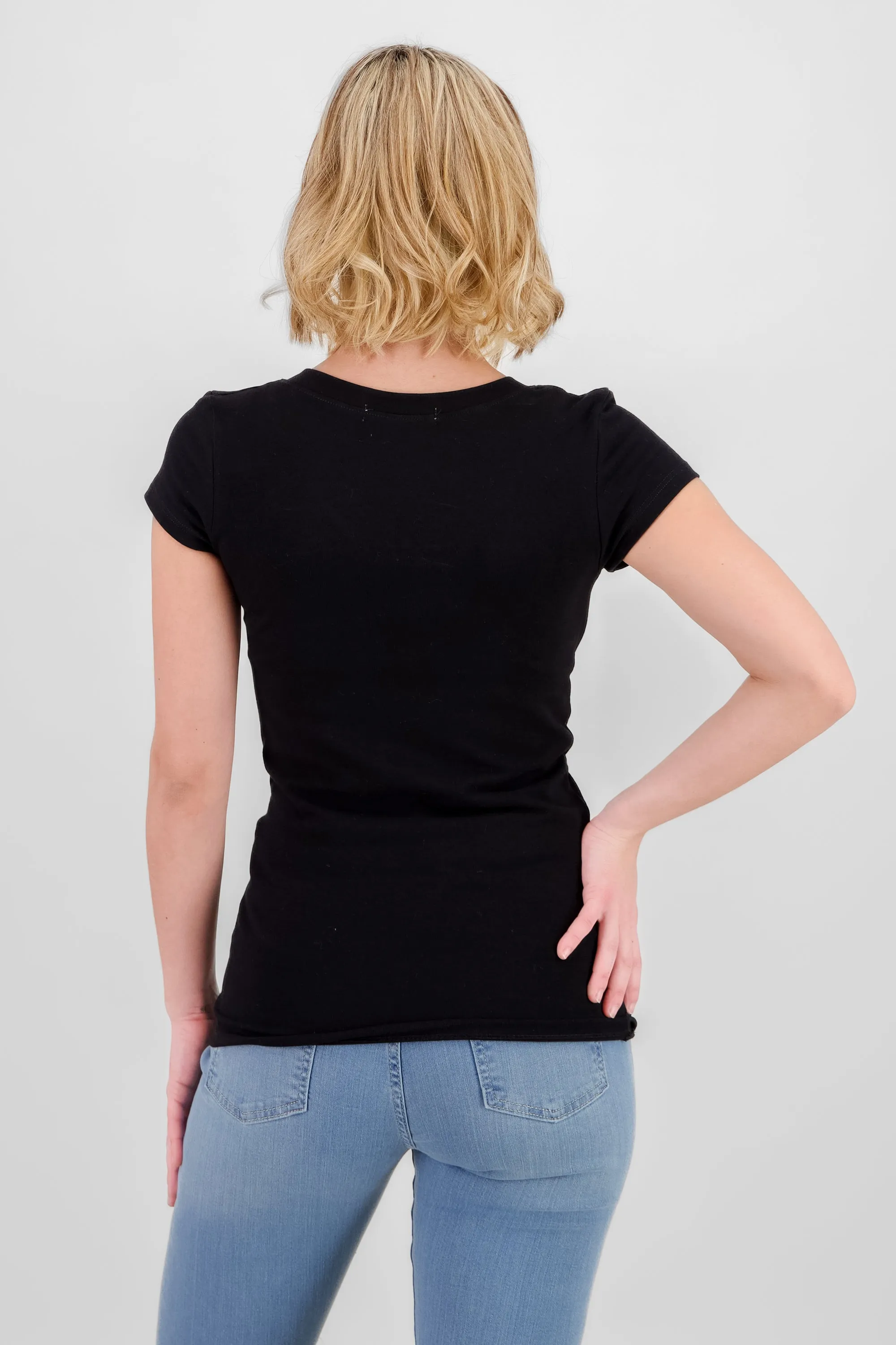 Blusa manga corta solido basicos sold by Shasa product image thumbnail 4