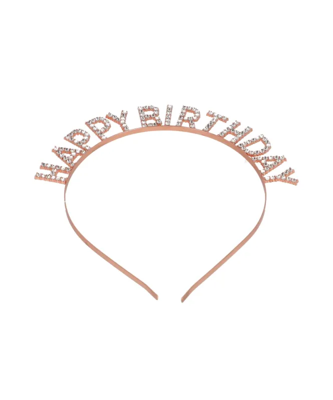 Diadema Happy Birthday made by Shasa