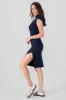 Vestido midi ajustado manga corta sold by Shasa