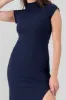 Vestido midi ajustado manga corta sold by Shasa