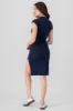 Vestido midi ajustado manga corta sold by Shasa