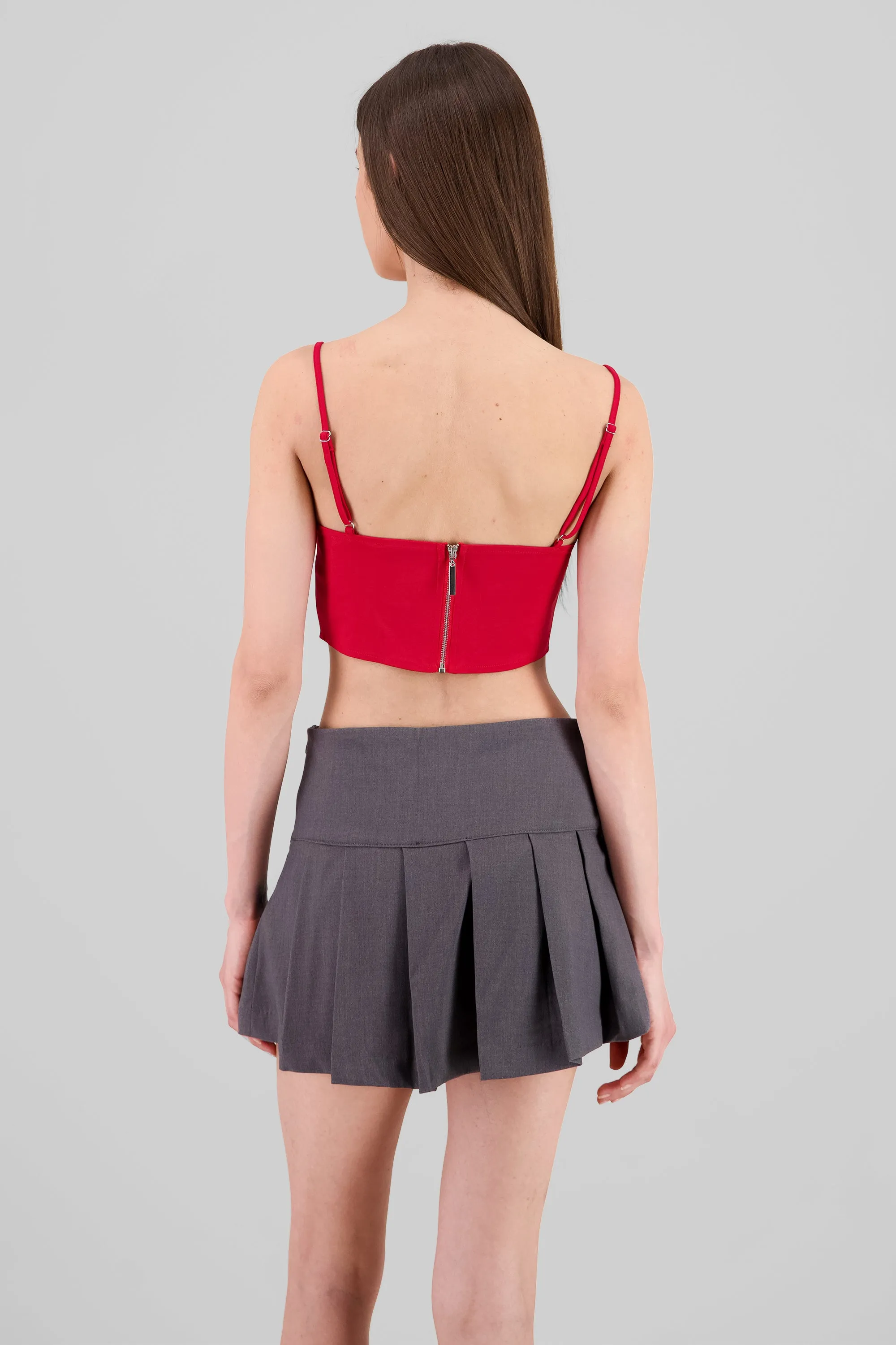 Corset corto detalle mini encaje y moños sold by Shasa product image thumbnail 4