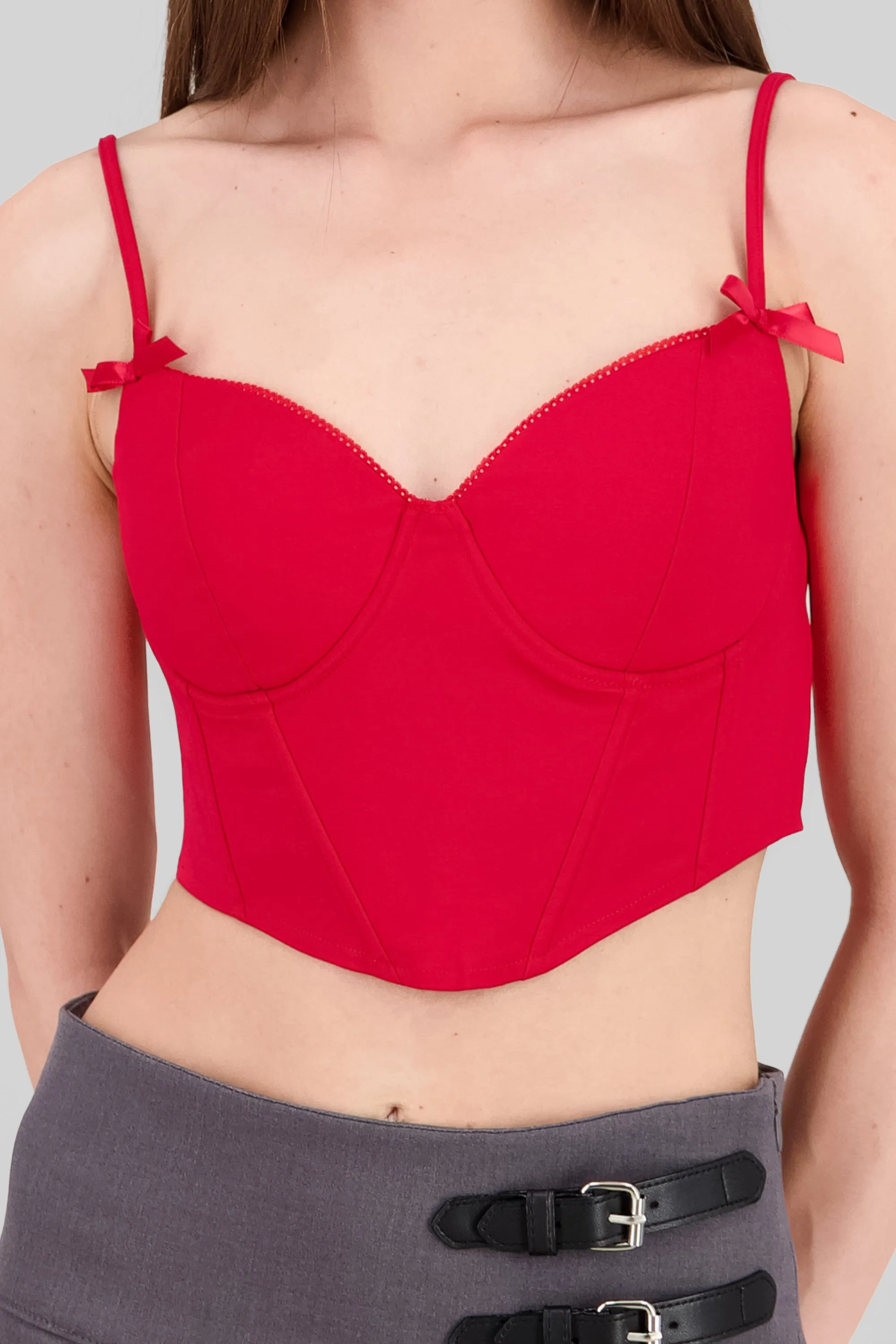 Corset corto detalle mini encaje y moños sold by Shasa product image thumbnail 5