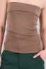 Top tubo strapless detalle dobles sold by Shasa