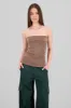 Top tubo strapless detalle dobles sold by Shasa