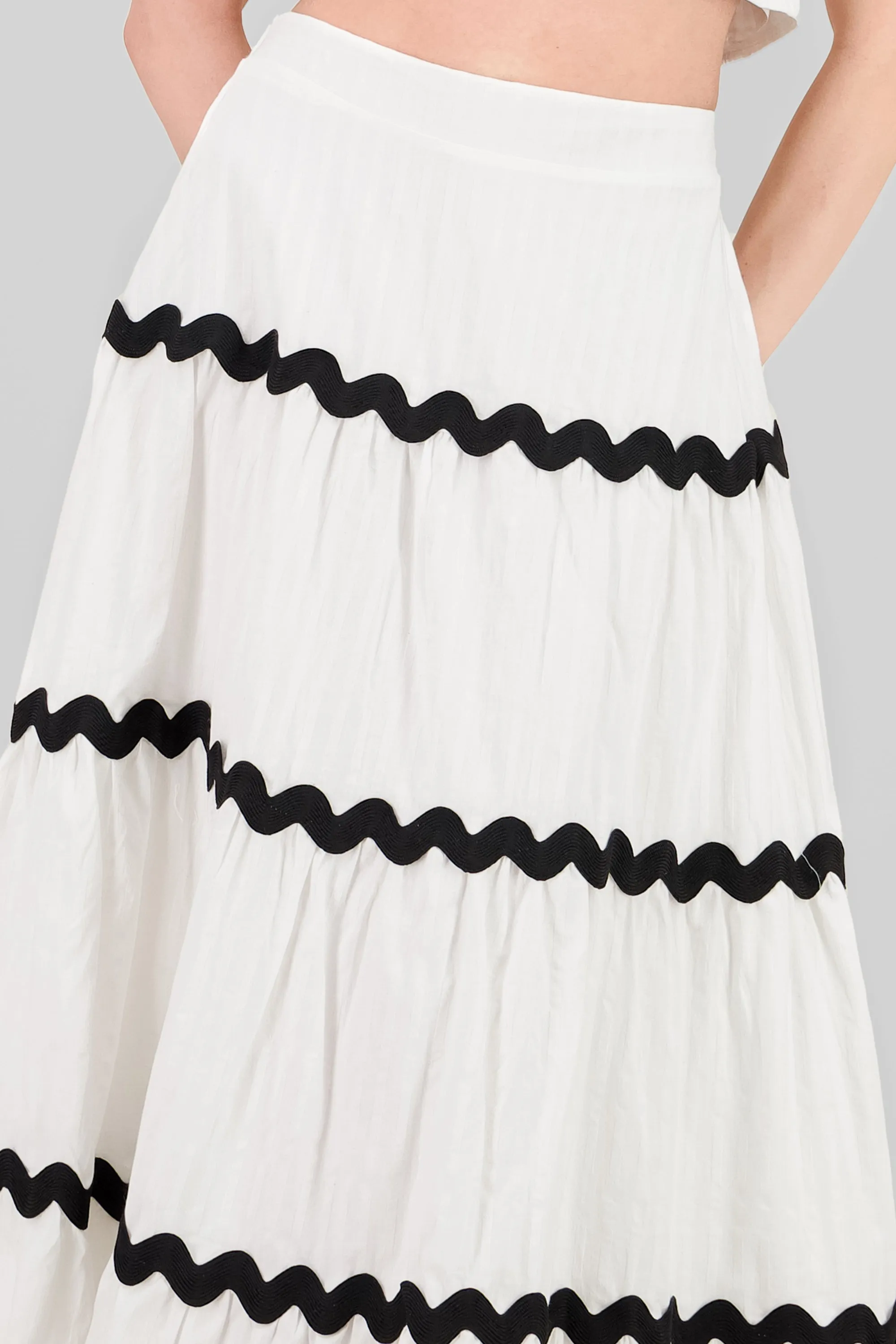 Falda maxi detalle contraste sold by Shasa product image thumbnail 5