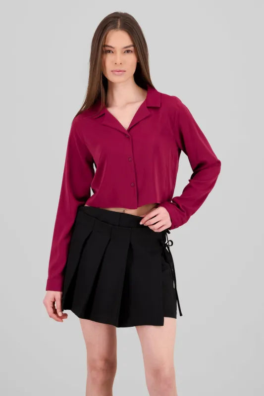 Camisa Lisa Manga Larga sold by Shasa