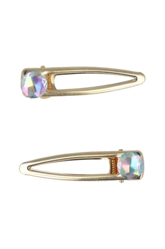 Par broches cuadro cristal sold by Shasa