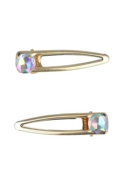 Par broches cuadro cristal sold by Shasa