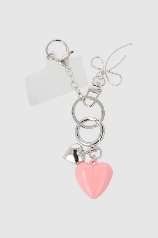 Charm para celular multi corazon sold by Shasa