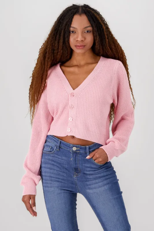 Cardigan botones flores sold by Shasa