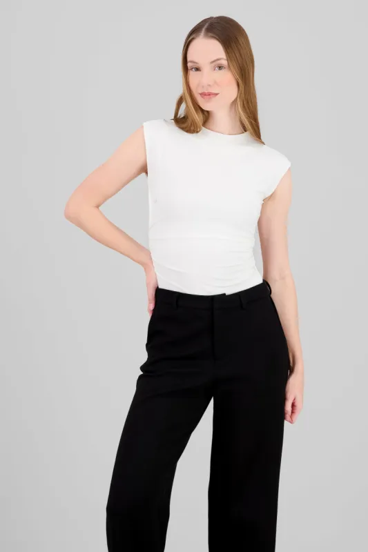 Top liso frunce costados liso sold by Shasa