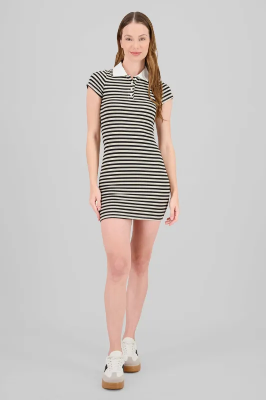 Vestido polo rayas sold by Shasa