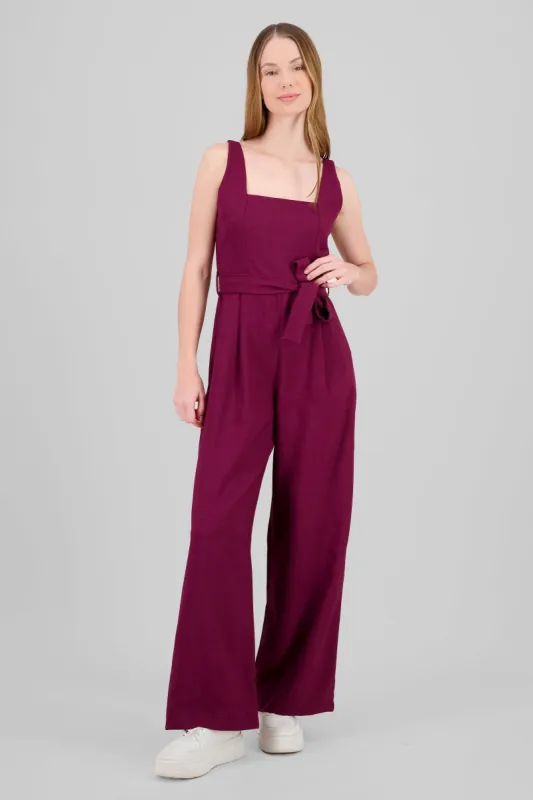 Jumpsuit tirantes detalle cinturon sold by Shasa