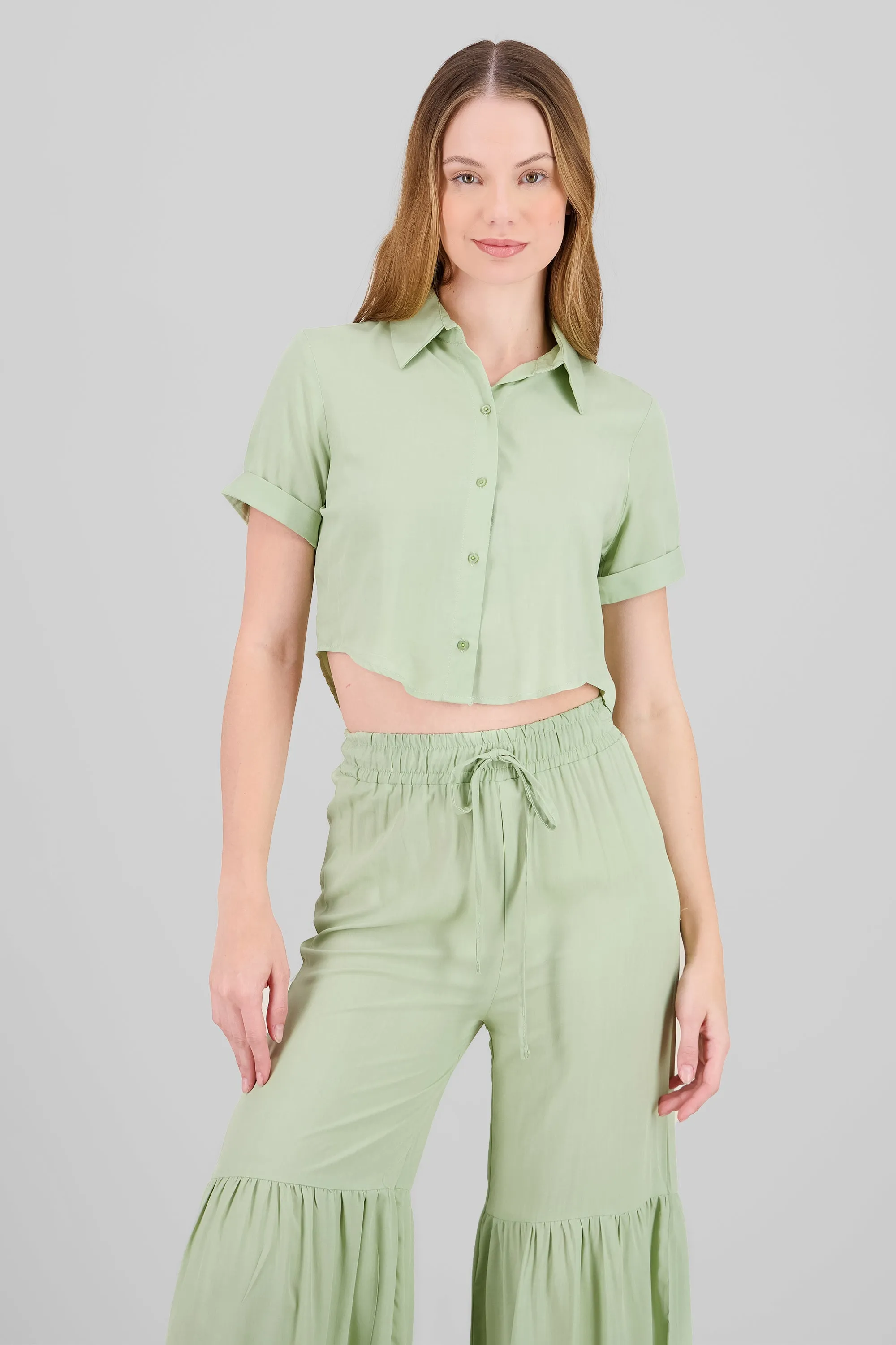 Camisa botones manga corta sold by Shasa product image thumbnail 2